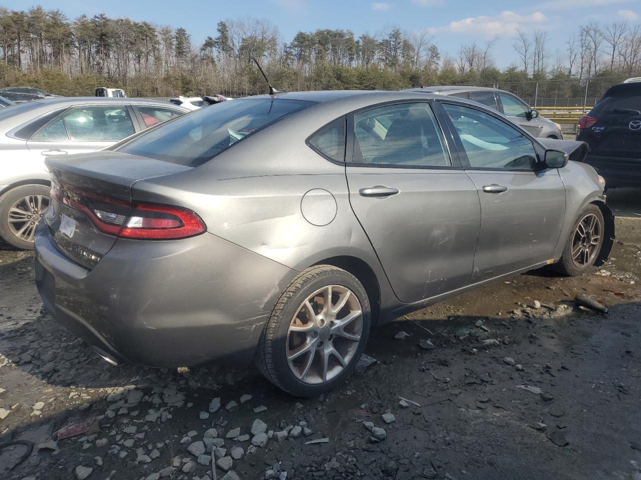 2013 Dodge Dart VIN 1C3CDFBA9DD329647 Copart auction photo, front end / side damage thumbnail 3