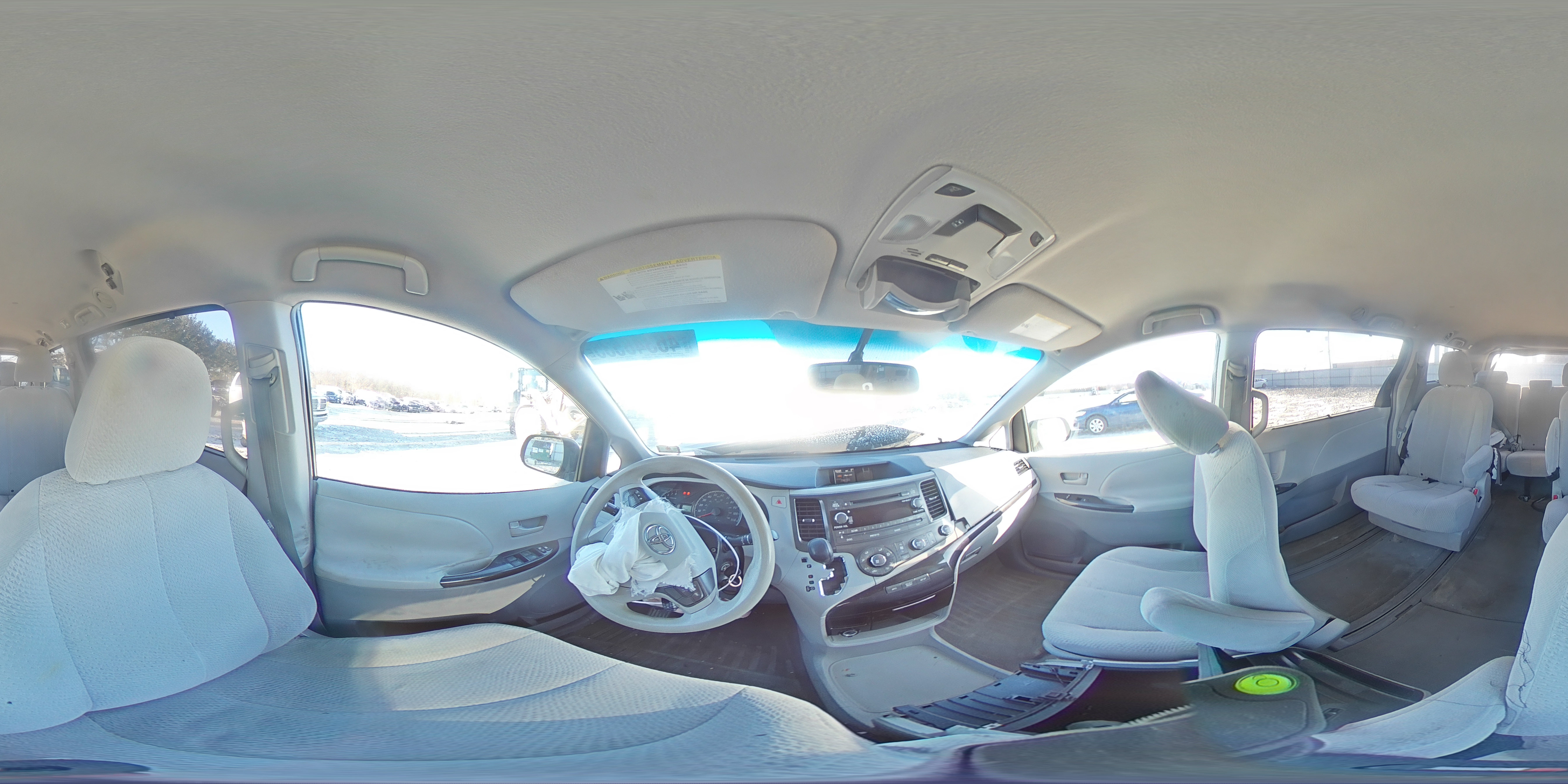 2011 Toyota Sienna VIN 5TDJK3DC1BS018897 Copart auction photo, front end damage thumbnail 14