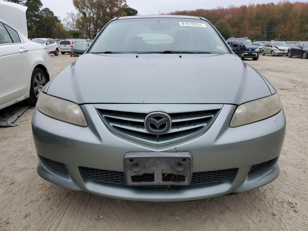 2005 Mazda 6 VIN 1YVHP80D055M16103 Copart auction photo, side / minor dent/scratches damage thumbnail 5