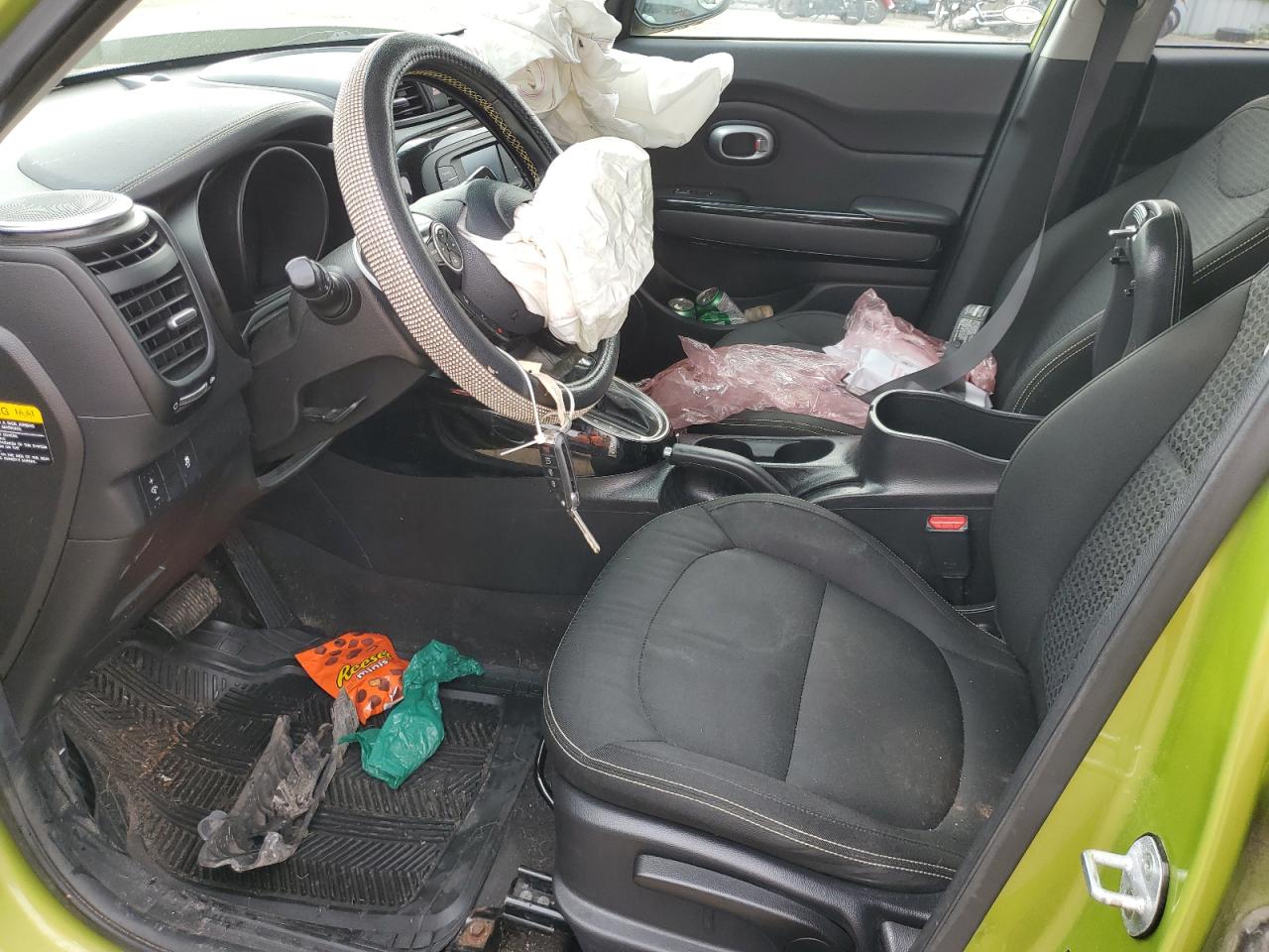 2015 KIA Soul VIN KNDJP3A50F7780125 Copart auction photo, front end / rear end damage thumbnail 7