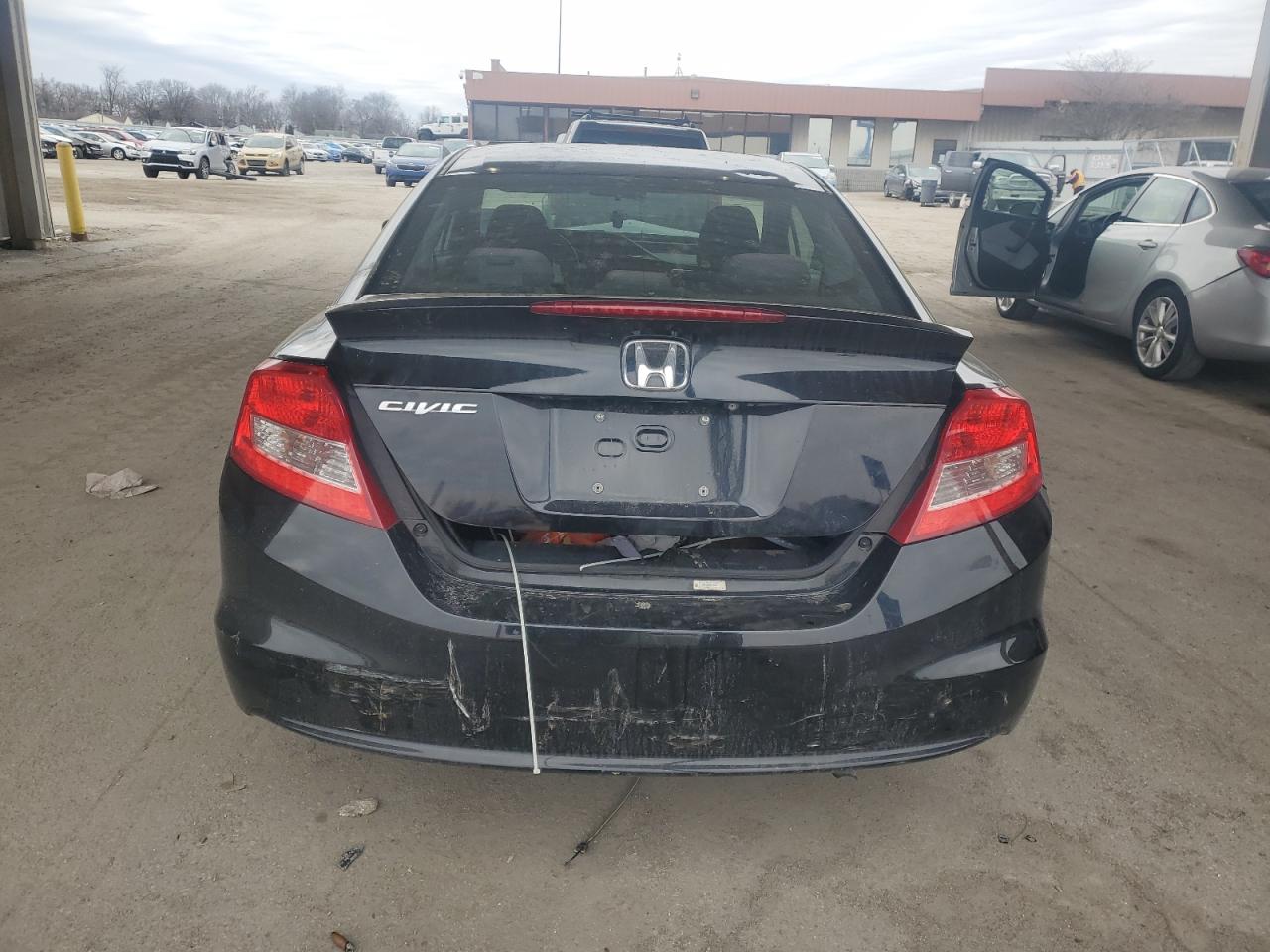 2013 Honda Civic VIN 2HGFG3B8XDH530912 Copart auction photo, front end damage thumbnail 6