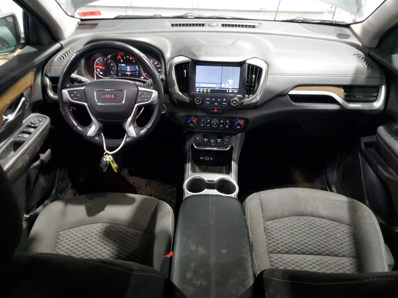 2018 GMC Terrain VIN 3GKALTEX5JL250037 Copart auction photo, front end damage thumbnail 8