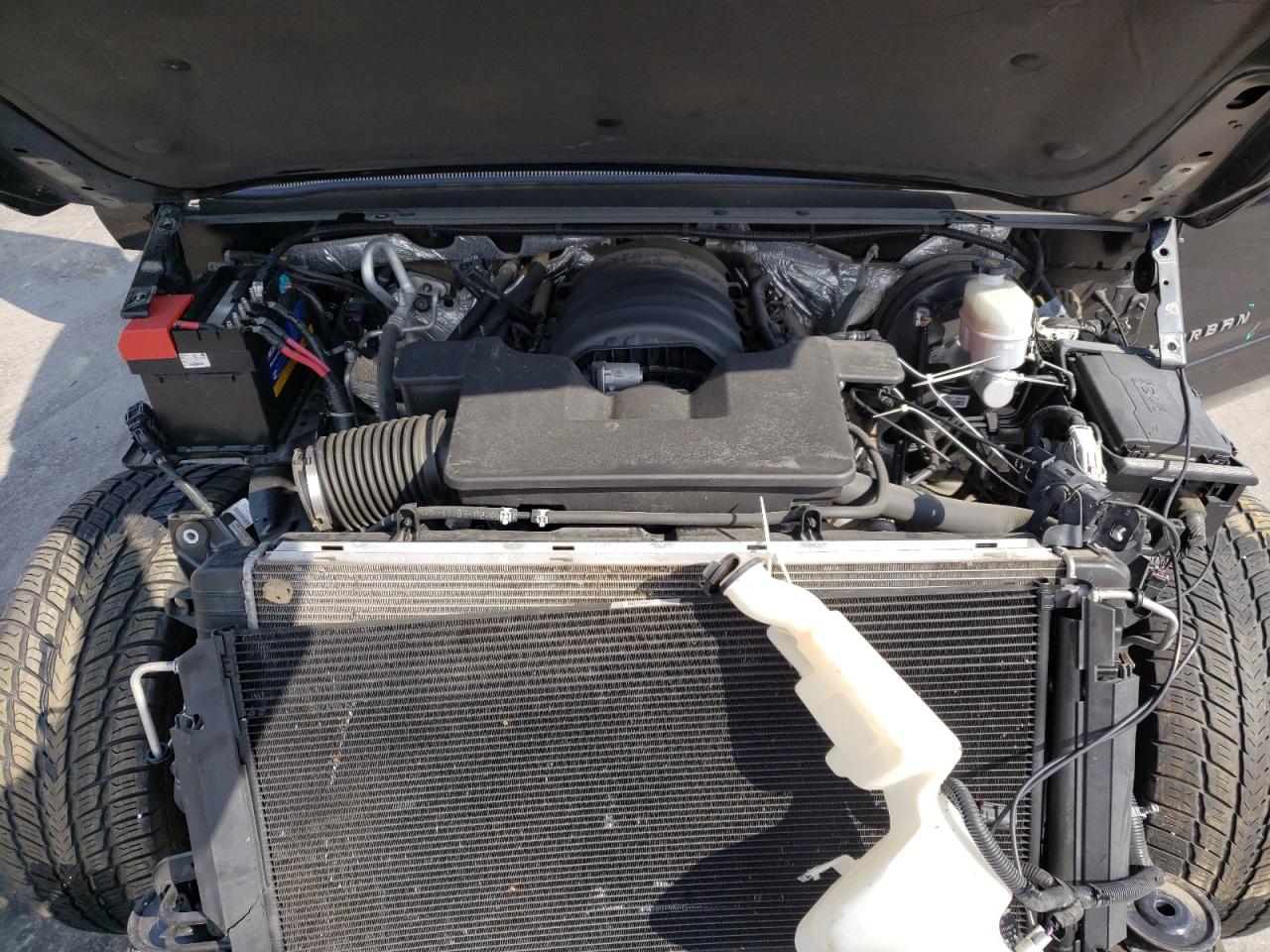 2016 Chevrolet Suburban VIN 1GNSKJKC0GR243059 Copart auction photo, front end damage thumbnail 12