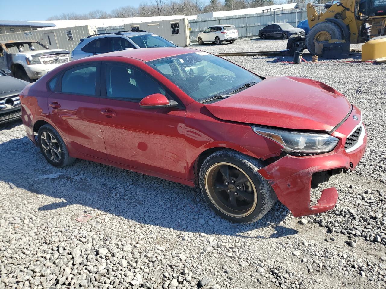 2021 KIA Forte VIN 3KPF24AD7ME383798 Copart auction photo, front end damage thumbnail 4
