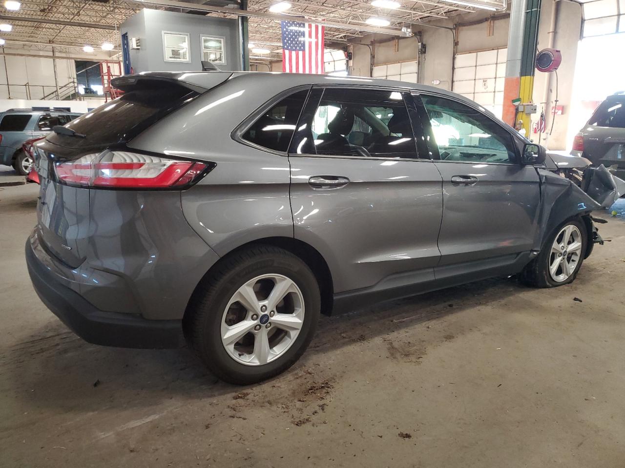 2021 Ford Edge VIN 2FMPK4G93MBA06850 Copart auction photo, all over damage thumbnail 3