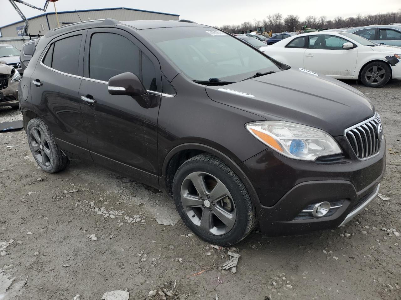 2014 Buick Encore VIN KL4CJBSB9EB541316 Copart auction photo, rear end damage thumbnail 4