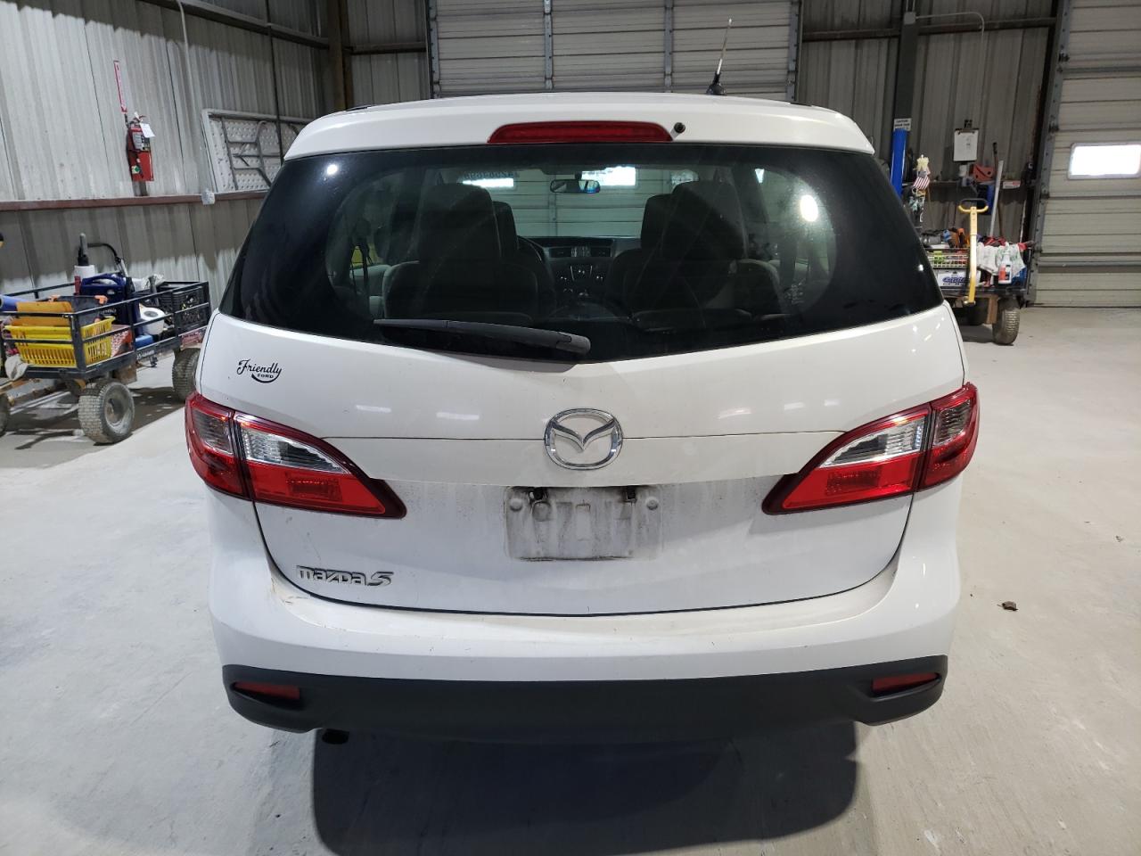 2012 Mazda 5 VIN JM1CW2BL2C0109482 Copart auction photo, minor dent/scratches damage thumbnail 6
