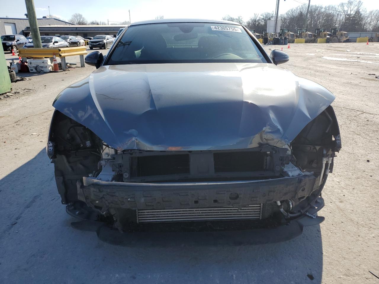 2020 Audi A5 VIN WAUSNAF54LA003630 Copart auction photo, front end damage thumbnail 5