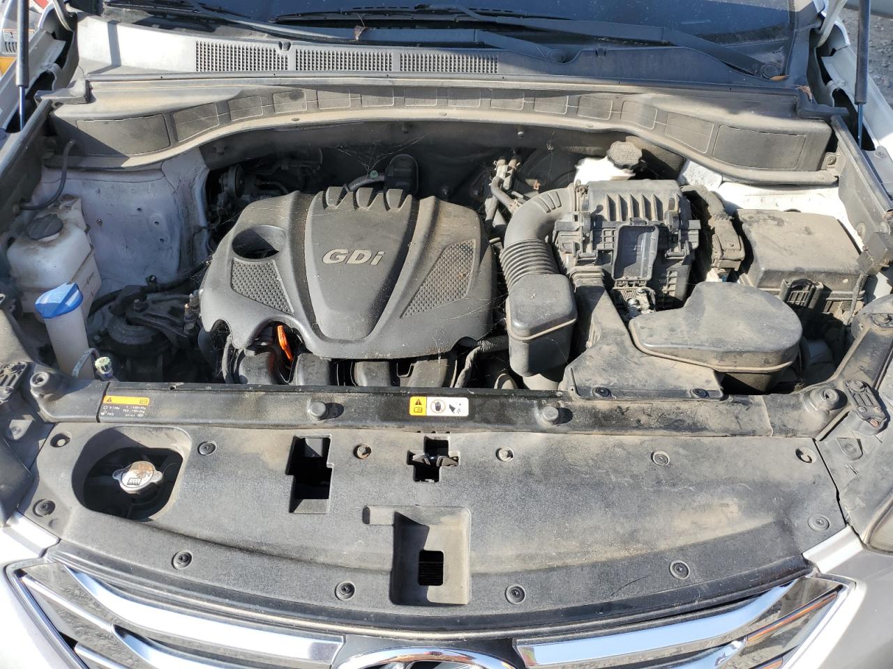 2013 Hyundai Santa Fe VIN 5XYZU3LB8DG014898 Copart auction photo, biohazard/chemical / rear end damage thumbnail 12