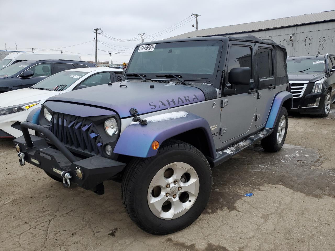 2015 Jeep Wrangler VIN 1C4BJWEGXFL560873