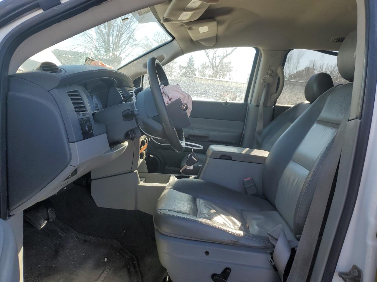2007 Dodge Durango VIN 1D8HB48247F508524 Copart auction photo, front end damage thumbnail 7