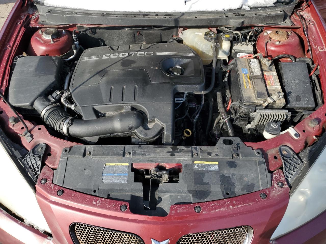2009 Pontiac G6 VIN 1G2ZG57B794175671 Copart auction photo, rollover damage thumbnail 12