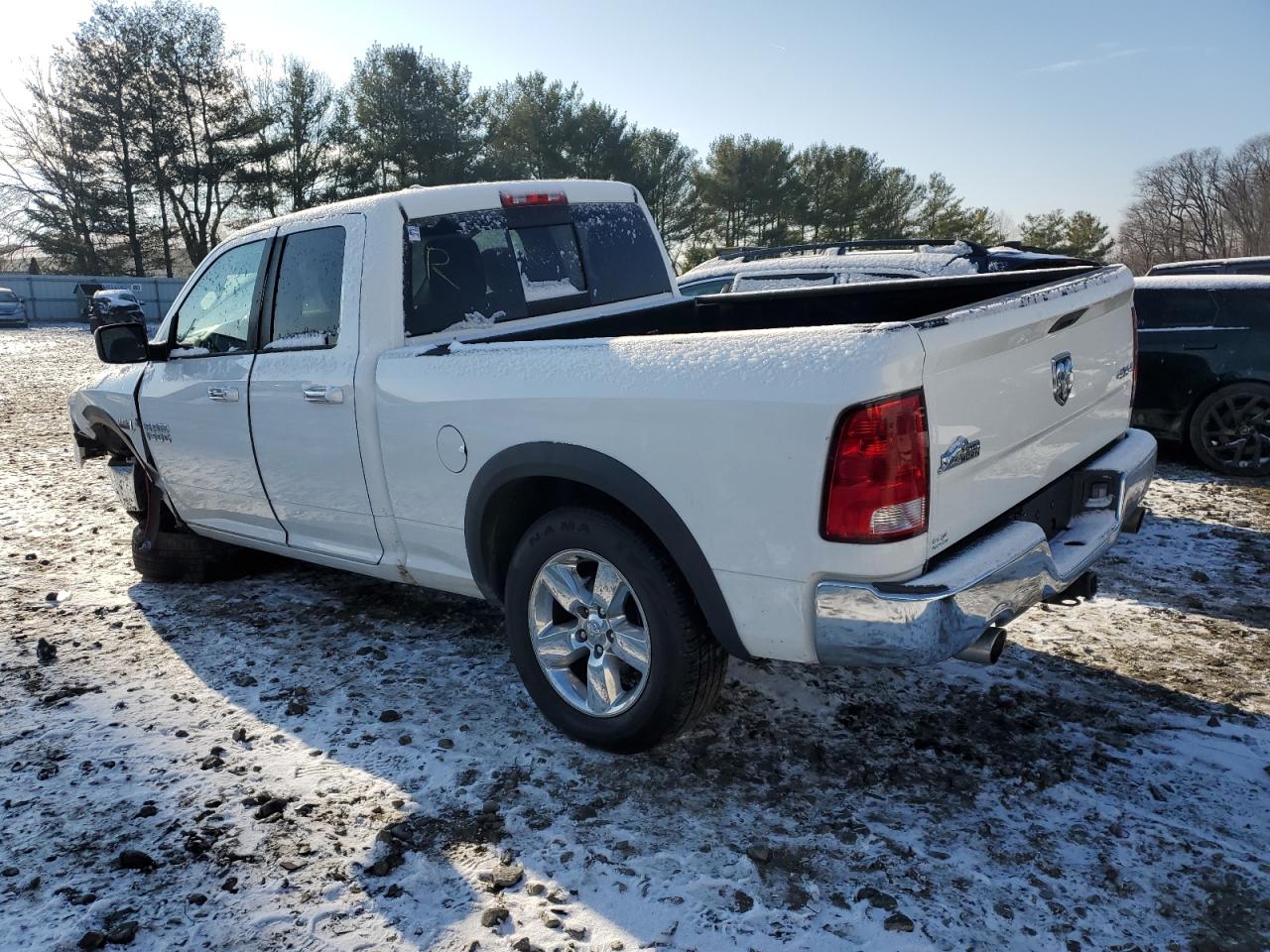2014 RAM 1500 VIN 1C6RR7GT5ES288591 Copart auction photo, undercarriage / minor dent/scratches damage thumbnail 2