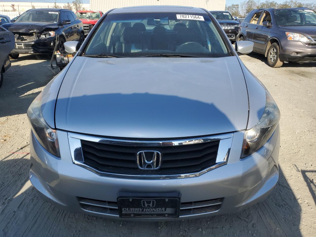 2010 Honda Accord VIN 1HGCP2F85AA106393 Copart auction photo, rear end / front end damage thumbnail 5