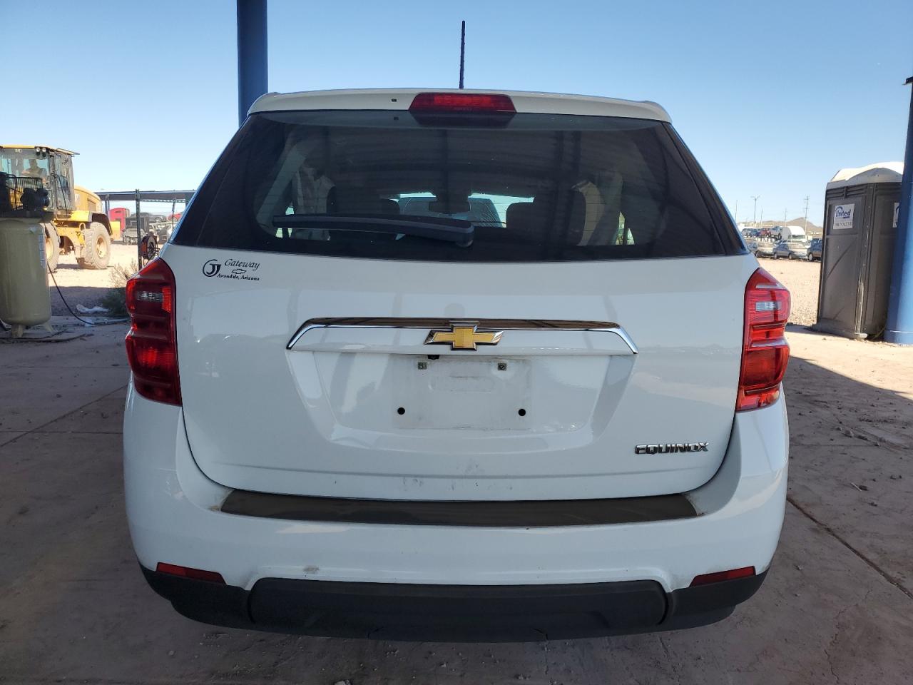2016 Chevrolet Equinox VIN 2GNALBEK2G1145953 Copart auction photo, front end damage thumbnail 6