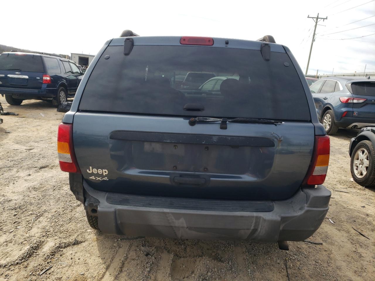 2002 Jeep Grand Cherokee VIN 1J4GW48S02C222835 Copart auction photo, all over damage thumbnail 6