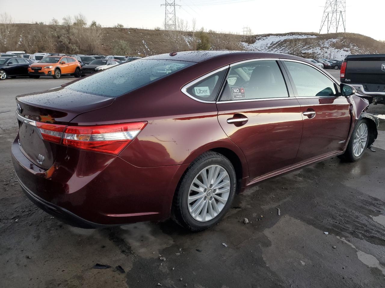 2013 Toyota Avalon VIN 4T1BD1EB1DU003657 Copart auction photo, front end / minor dent/scratches damage thumbnail 3