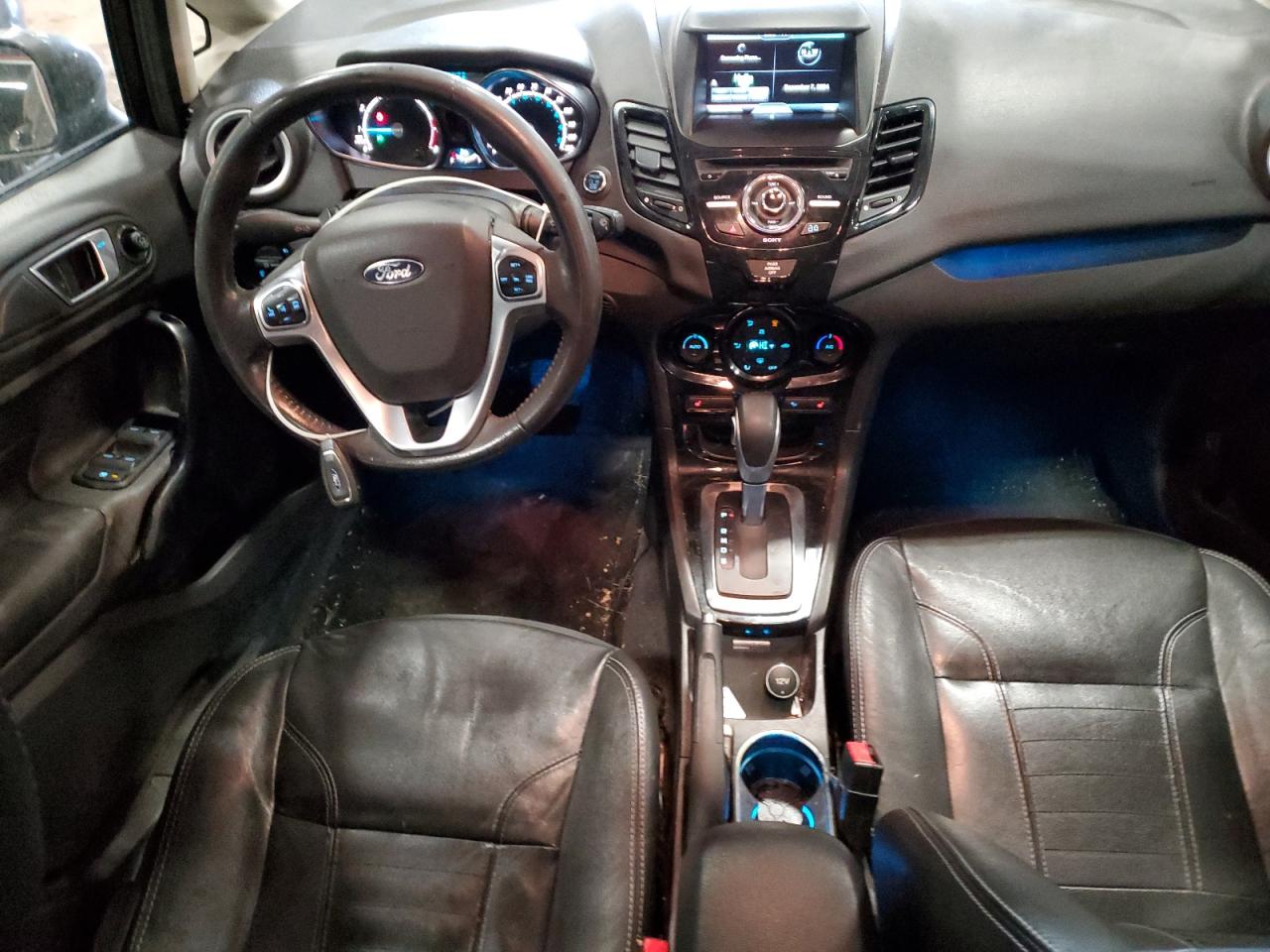 2014 Ford Fiesta VIN 3FADP4FJ0EM205784 Copart auction photo, front end damage thumbnail 8