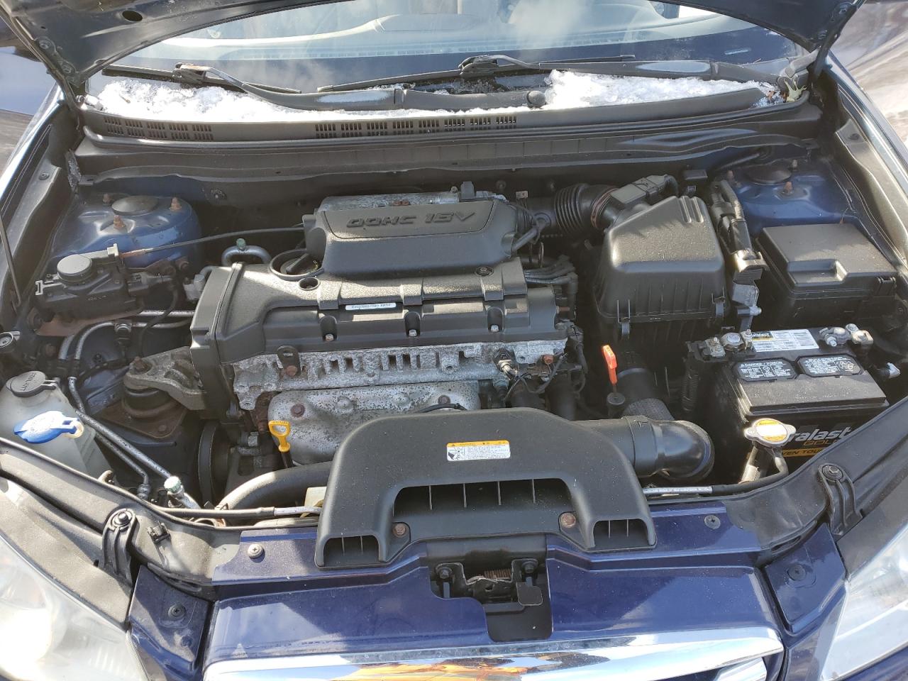 2009 Hyundai Elantra VIN KMHDU46D79U794309 Copart auction photo, side damage thumbnail 13