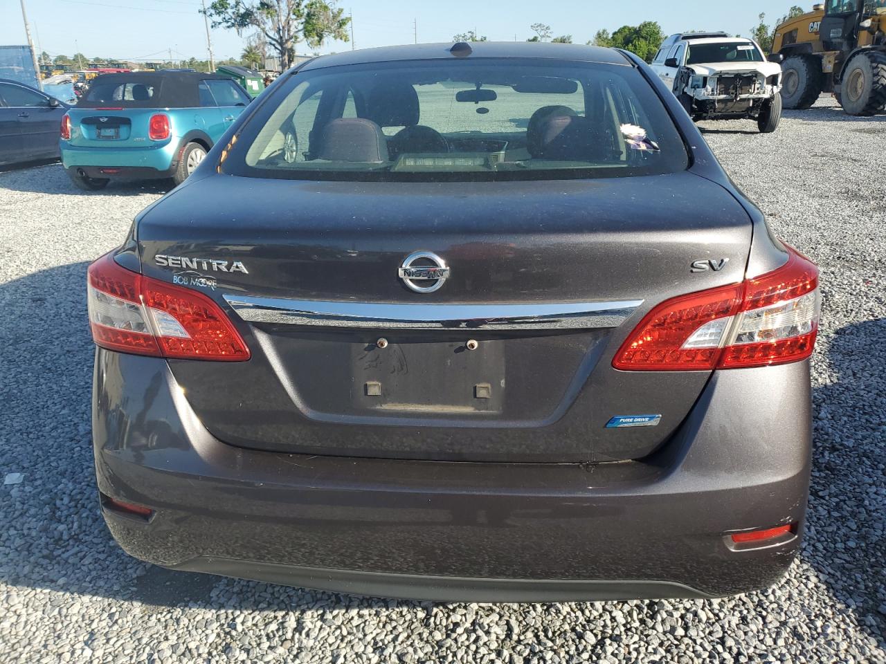2014 Nissan Sentra VIN 3N1AB7AP9EY218361 Copart auction photo, front end damage thumbnail 6