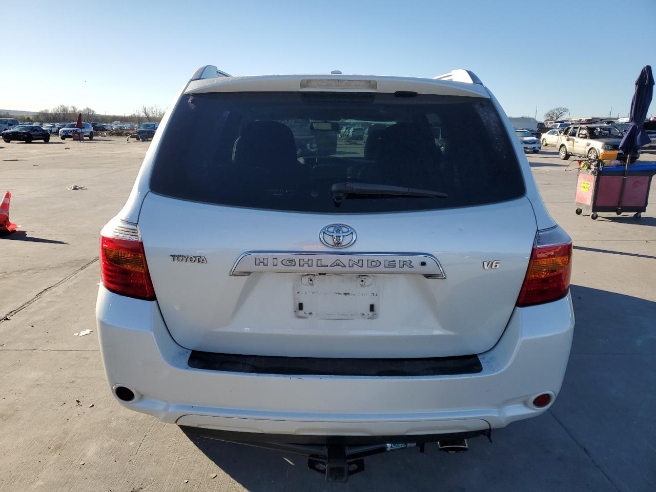 2009 Toyota Highlander VIN JTEDS42A092093091 Copart auction photo, minor dent/scratches damage thumbnail 6