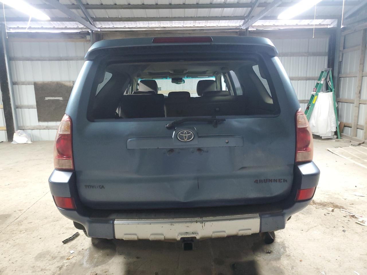 2004 Toyota 4Runner VIN JTEBU17R548017774 Copart auction photo, top/roof damage thumbnail 6