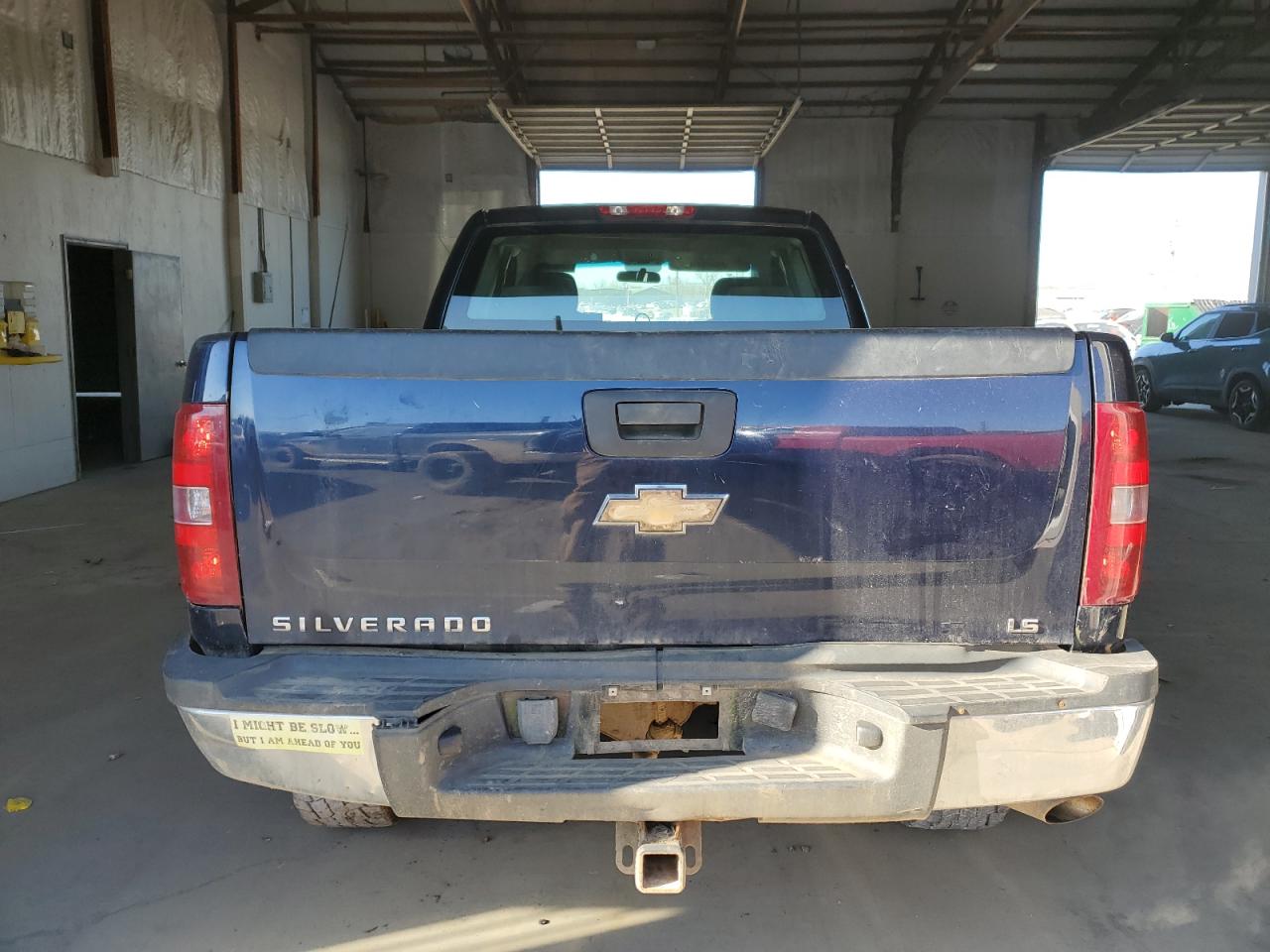 2009 Chevrolet Silverado VIN 1GCHK49KX9E150366 Copart auction photo, side damage thumbnail 6
