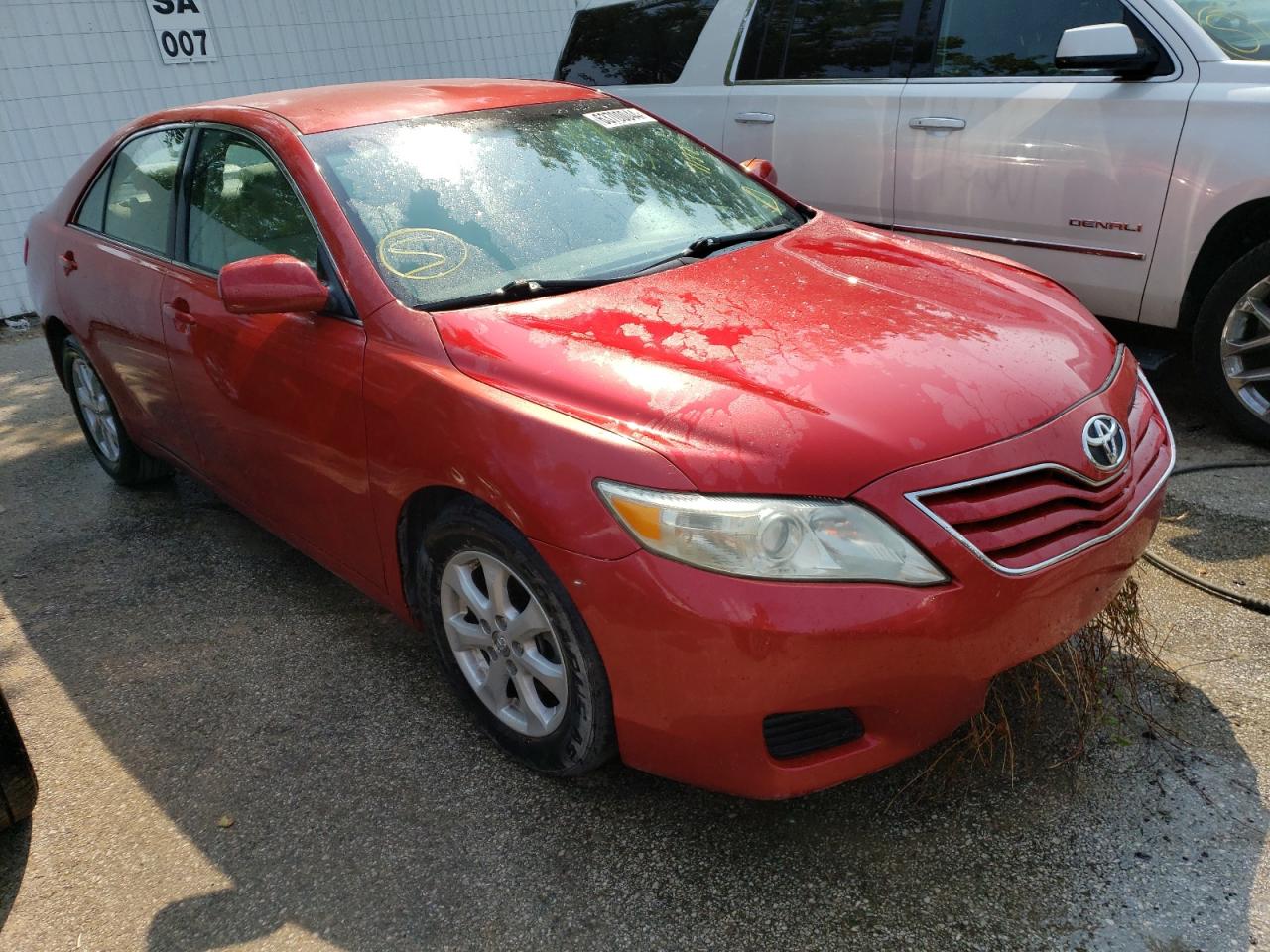 2011 Toyota Camry VIN 4T4BF3EKXBR153436 Copart auction photo, front end damage thumbnail 4