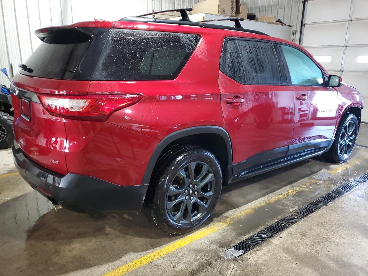 2019 Chevrolet Traverse VIN 1GNEVJKW3KJ258838 Copart auction photo, front end / rear end damage thumbnail 3