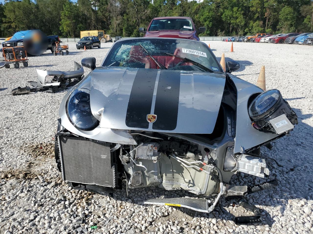 2021 Porsche 911 VIN WP0CD2A95MS263475 Copart auction photo, all over damage thumbnail 5