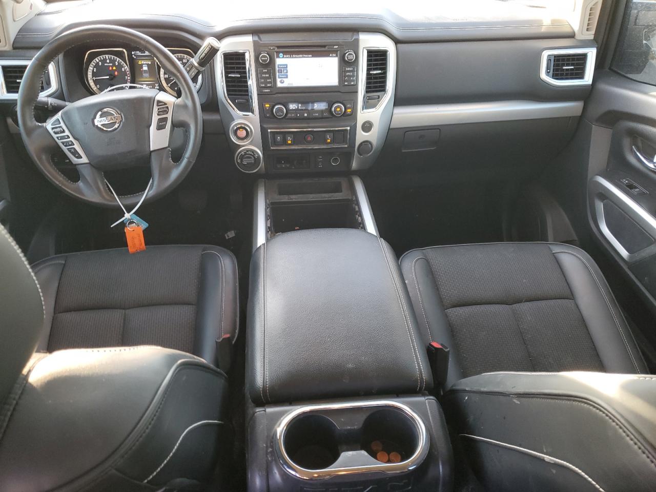 2018 Nissan Titan VIN 1N6AA1E57JN505952 Copart auction photo, rear end damage thumbnail 8