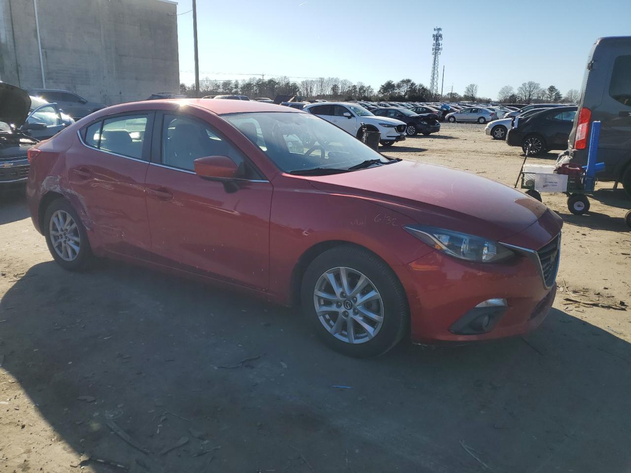 2015 Mazda 3 VIN 3MZBM1V79FM209510 Copart auction photo, side / minor dent/scratches damage thumbnail 4