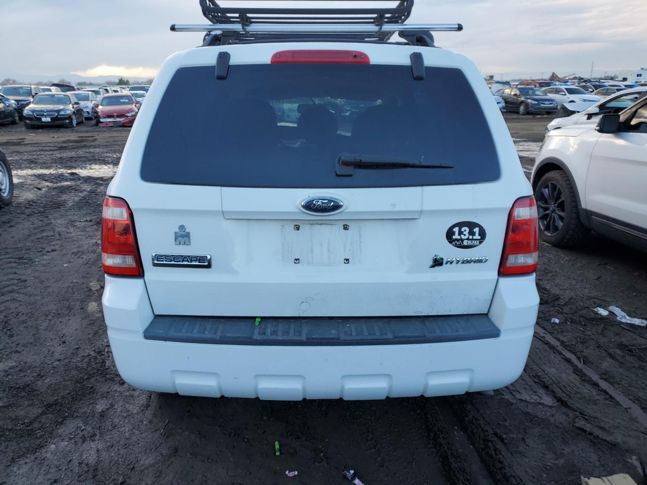 2009 Ford Escape VIN 1FMCU59399KC25736 Copart auction photo, front end damage thumbnail 6