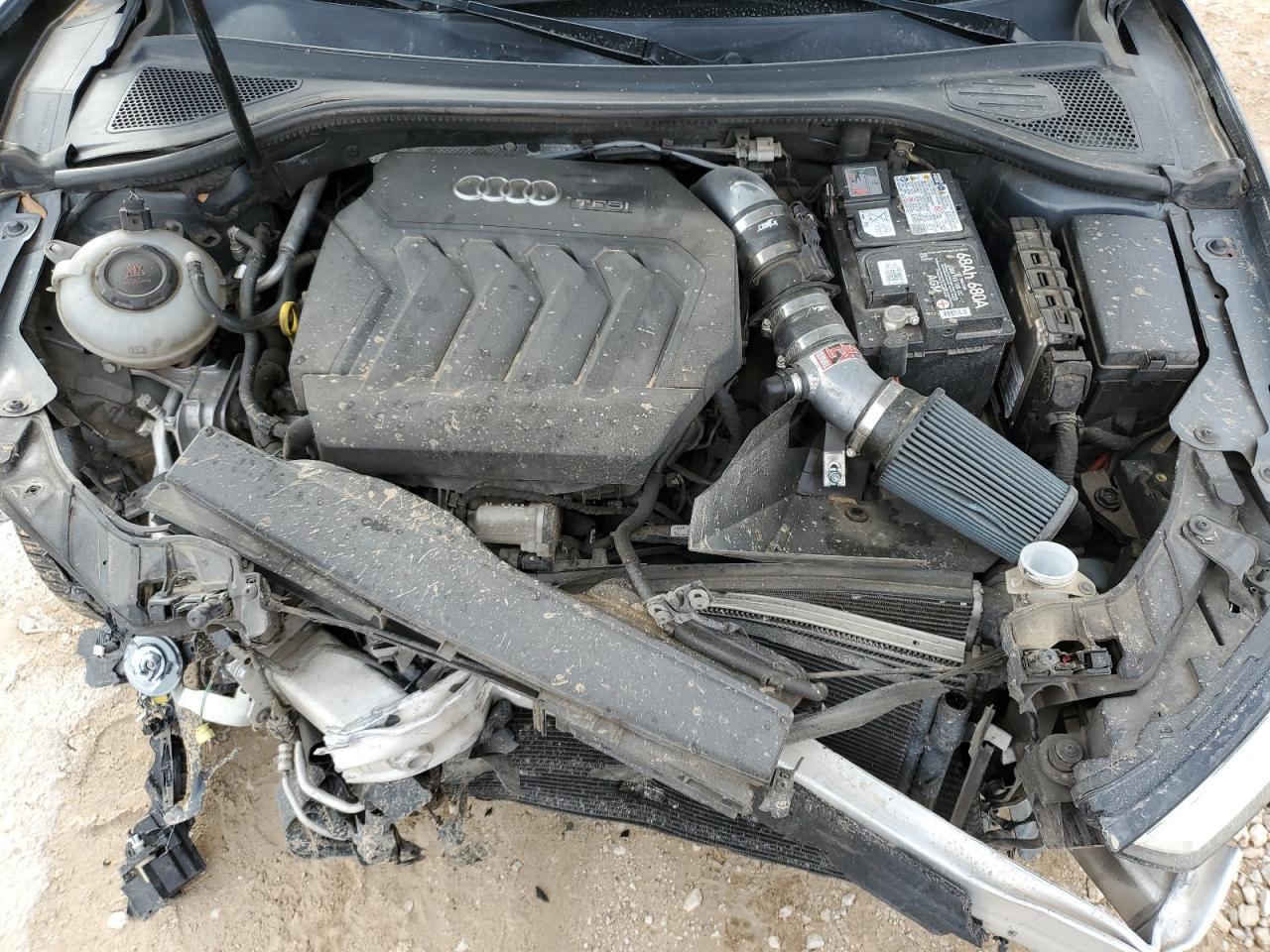 2018 Audi A3 VIN WAUAUGFF6J1054327 Copart auction photo, all over damage thumbnail 12