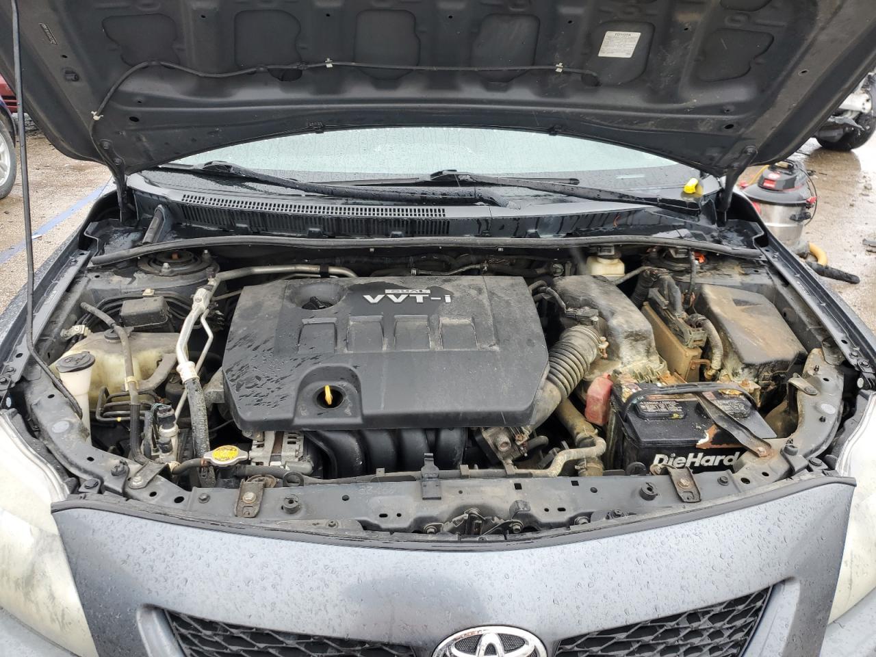 2010 Toyota Corolla VIN 2T1BU4EE0AC519971 Copart auction photo, rear end damage thumbnail 11
