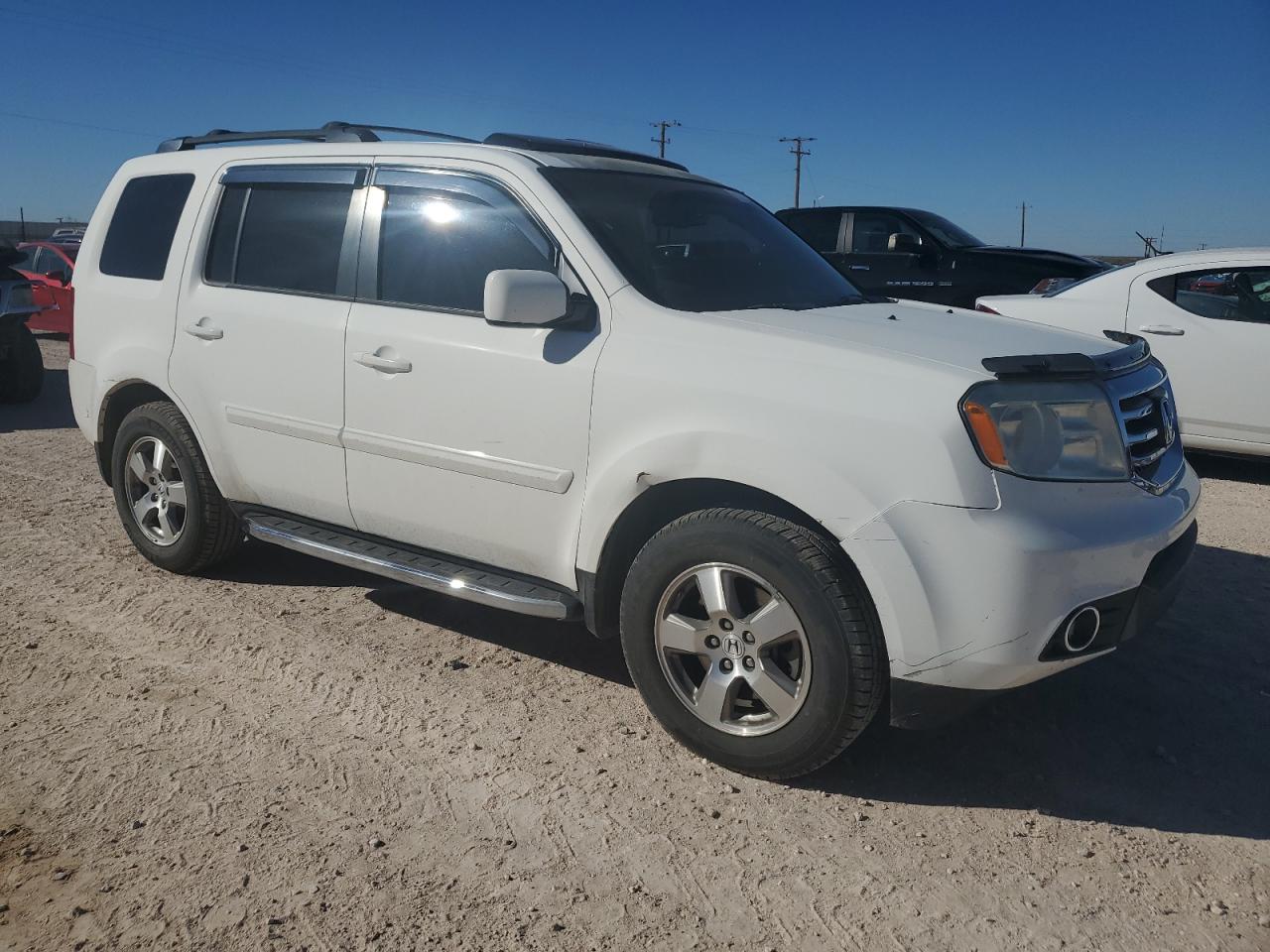 2013 Honda Pilot VIN 5FNYF4H5XDB075949 Copart auction photo, water/flood / rear end damage thumbnail 4