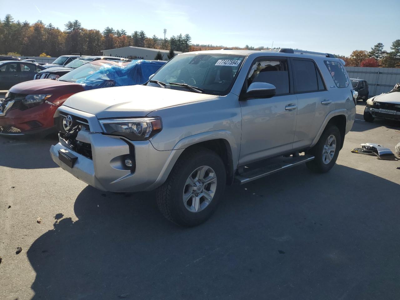 2021 Toyota 4Runner VIN JTEMU5JRXM5927057
