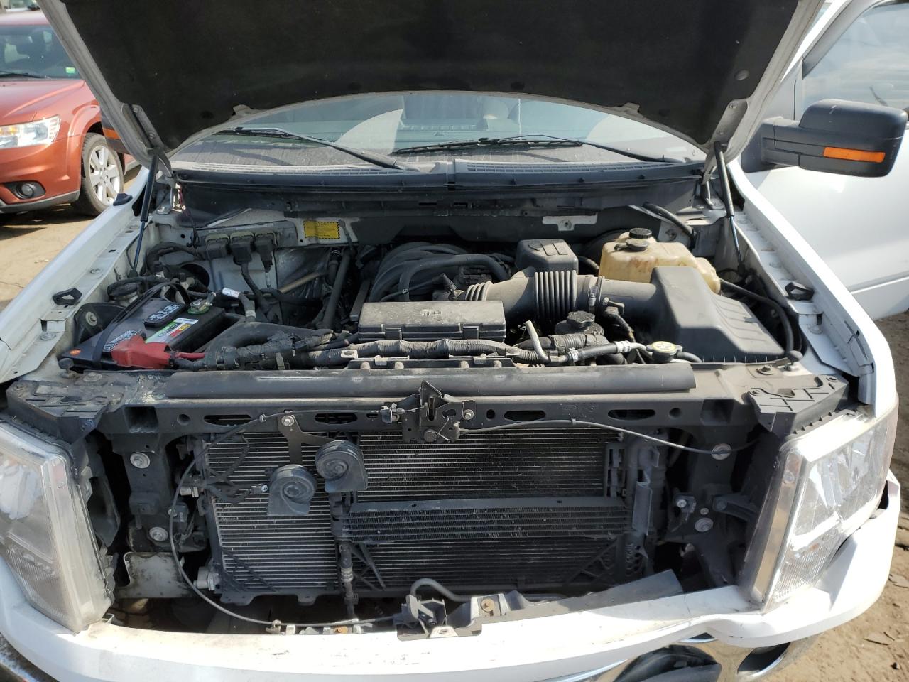 2010 Ford F-150 VIN 1FTEW1C86AFB07371 Copart auction photo, front end damage thumbnail 11