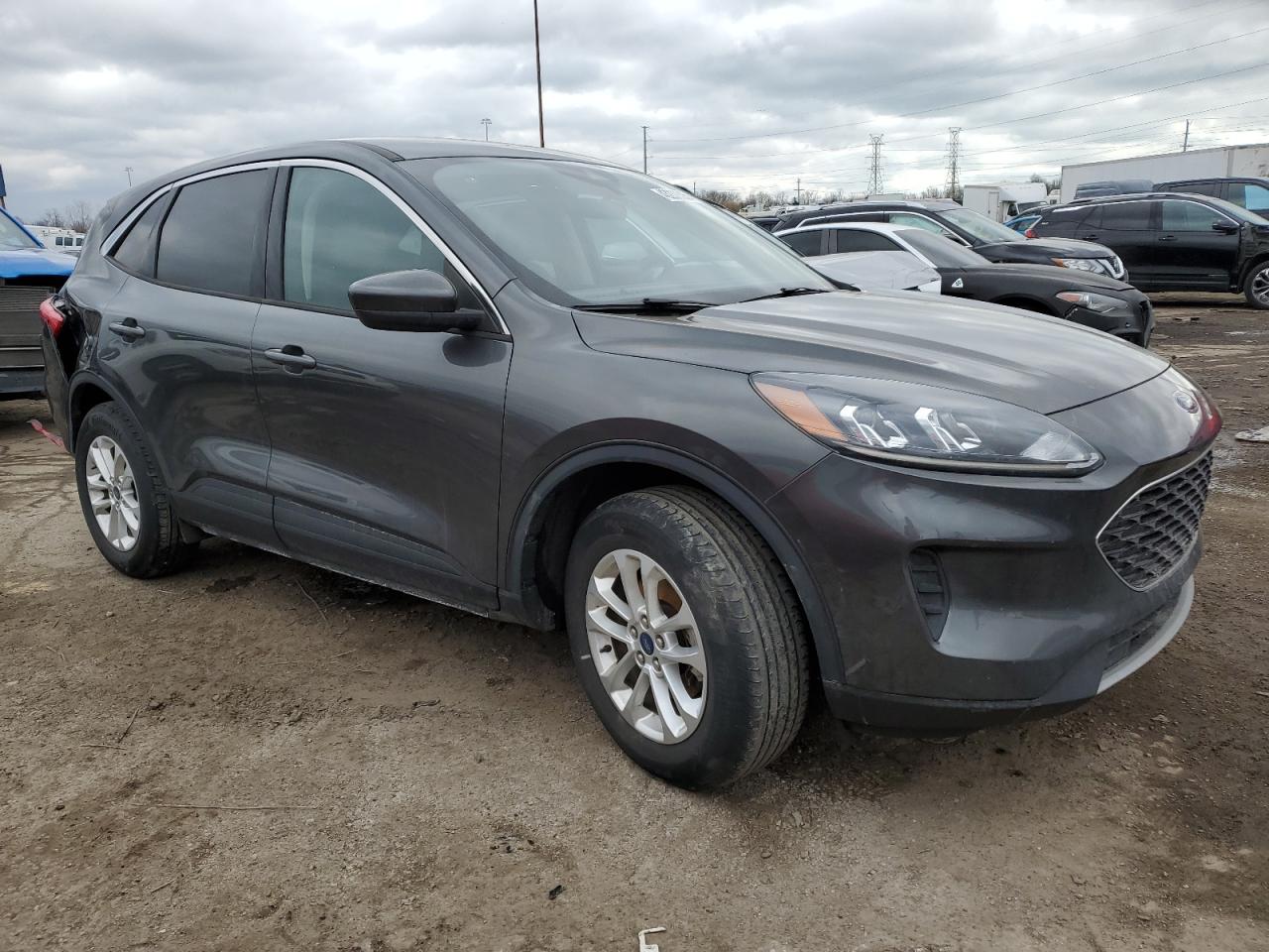 2020 Ford Escape VIN 1FMCU9G65LUC75159 Copart auction photo, rear end / side damage thumbnail 4