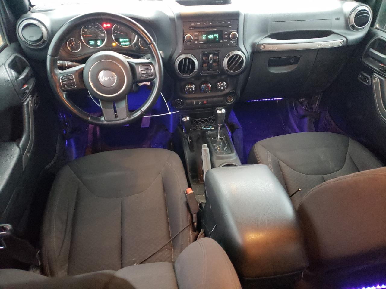 2016 Jeep Wrangler VIN 1C4BJWDG3GL328036 Copart auction photo, front end damage thumbnail 8