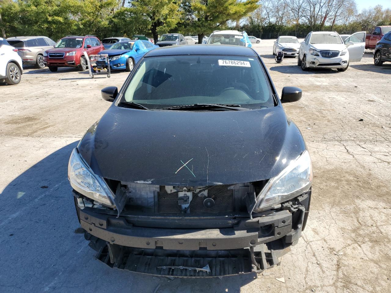 2013 Nissan Sentra VIN 3N1AB7AP7DL793151 Copart auction photo, all over damage thumbnail 5