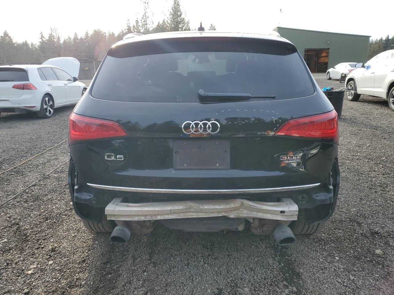 2017 Audi Q5 VIN WA1D7AFP1HA005845 Copart auction photo, rear end damage thumbnail 6