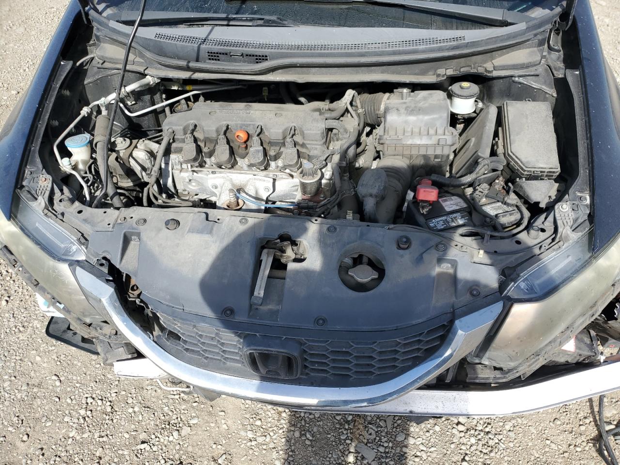 2013 Honda Civic VIN 19XFB2F54DE274527 Copart auction photo, front end damage thumbnail 11