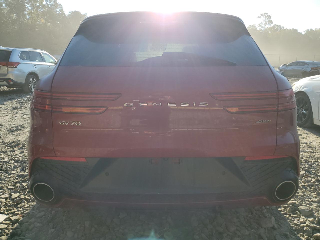 2022 Genesis Gv70 VIN KMUMADTB9NU048371 Copart auction photo, mechanical damage thumbnail 6