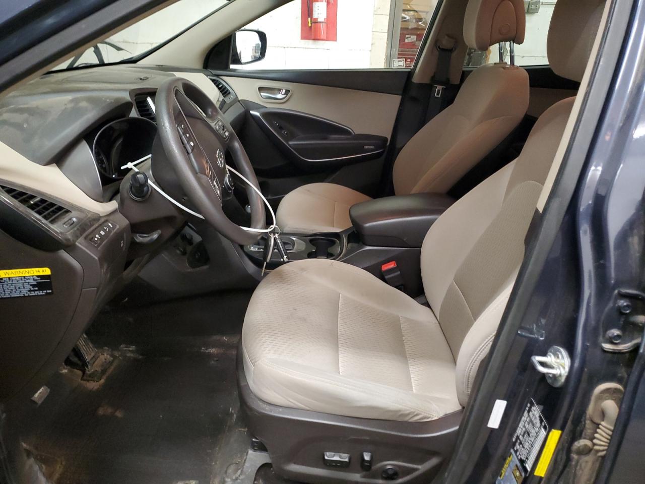 2017 Hyundai Santa Fe VIN 5XYZUDLB9HG422659 Copart auction photo, front end / hail damage thumbnail 7