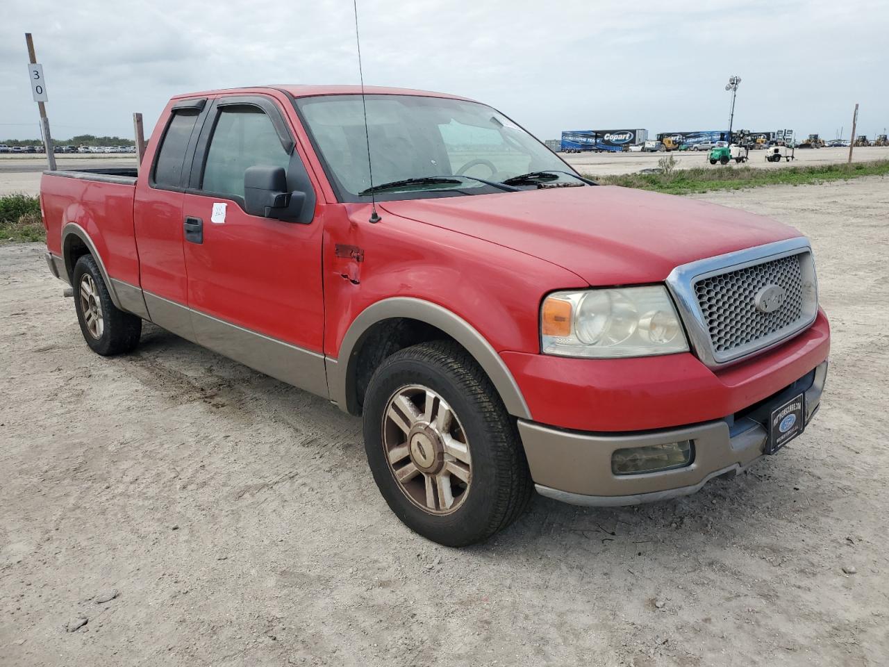 2004 Ford F-150 VIN 1FTPX125X4NC31683 Copart auction photo, water/flood damage thumbnail 4