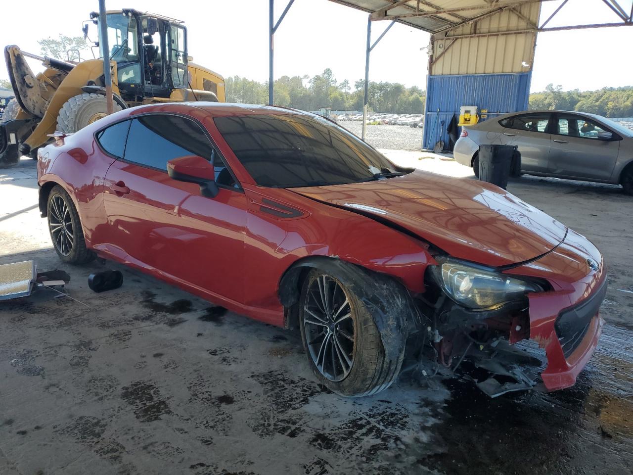 2013 Subaru BRZ VIN JF1ZCAC13D1600445 Copart auction photo, all over damage thumbnail 4