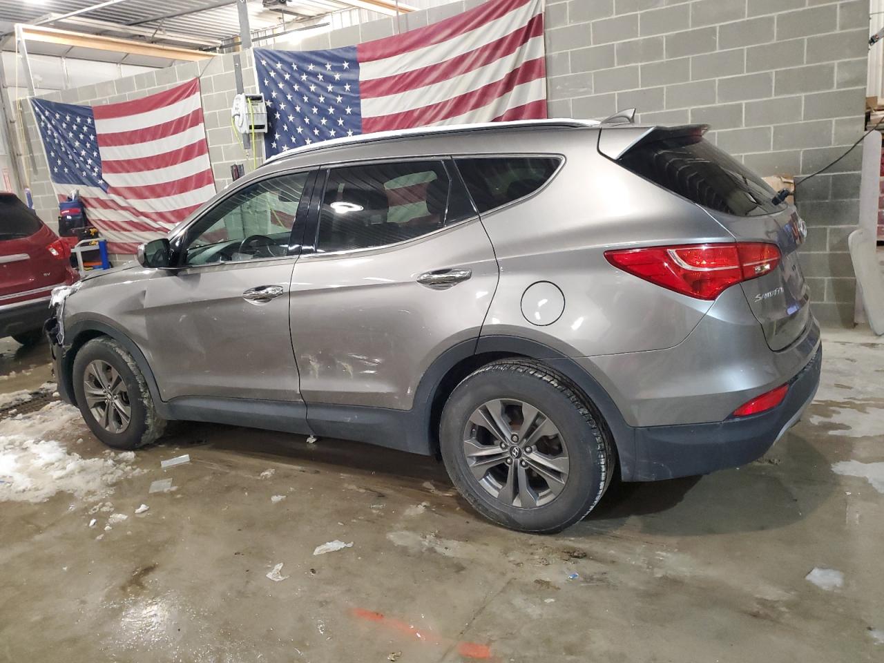 2014 Hyundai Santa Fe VIN 5XYZUDLB4EG198602 Copart auction photo, front end damage thumbnail 2