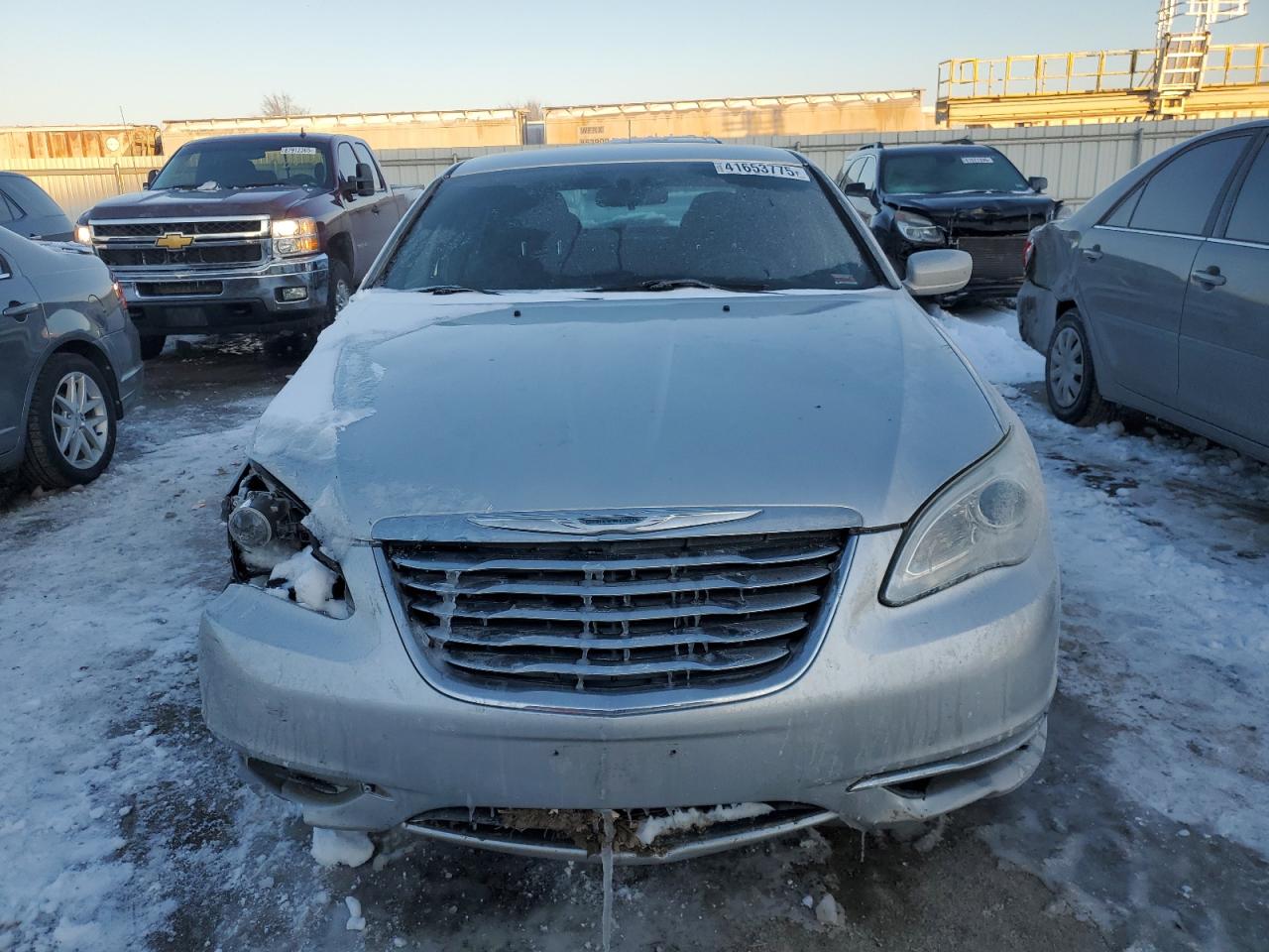 2011 Chrysler 200 VIN 1C3BC1FG0BN511759 Copart auction photo, rear end / side damage thumbnail 5