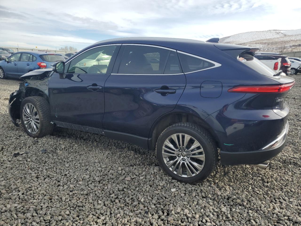 2021 Toyota Venza VIN JTEAAAAH0MJ076504 Copart auction photo, front end / side damage thumbnail 2